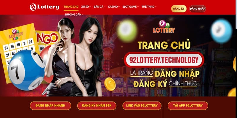 Ưu điểm nổi bật khi chơi giải trí tại 92Lottery