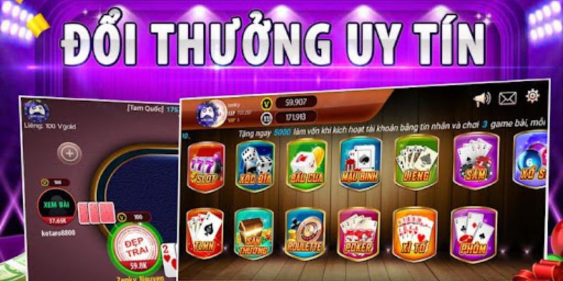 Top 10 game bài đổi thưởng uy tín